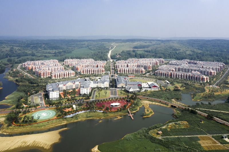 江苏盱眙,天泉湖翡翠谷酒店式养生养老社区一期工程